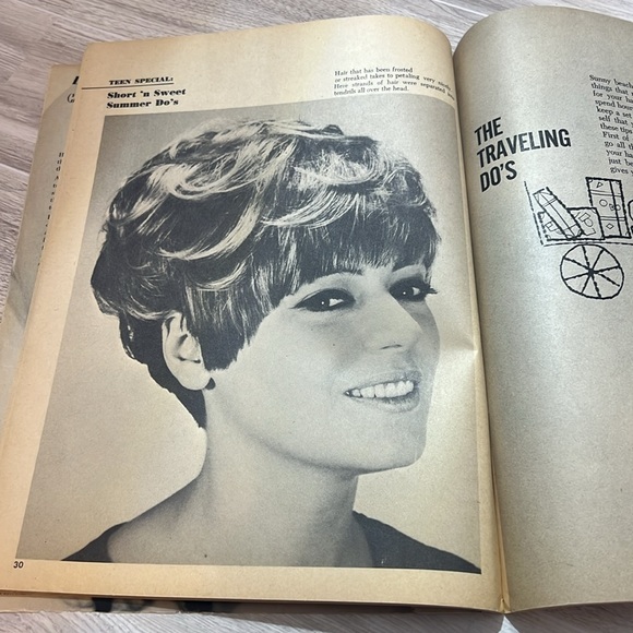 Summer 1966 New Ideas for Hair Styling magazine - Picture 2 of 5
